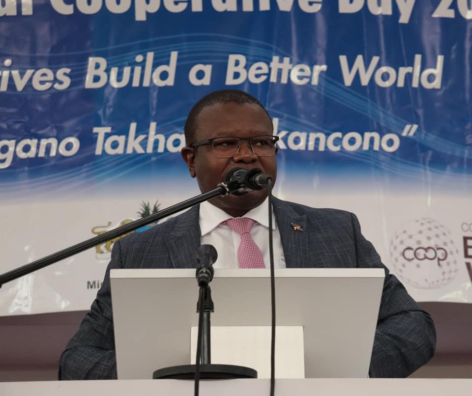 Minister of Commerce, Industry and Trade Manqoba Khumalo
